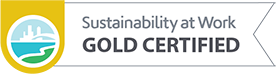Sostenibilidad en el trabajo Certificado de Oro