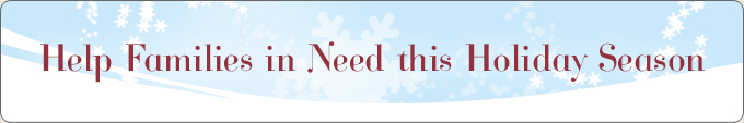 Help Families in Need this Holiday Season