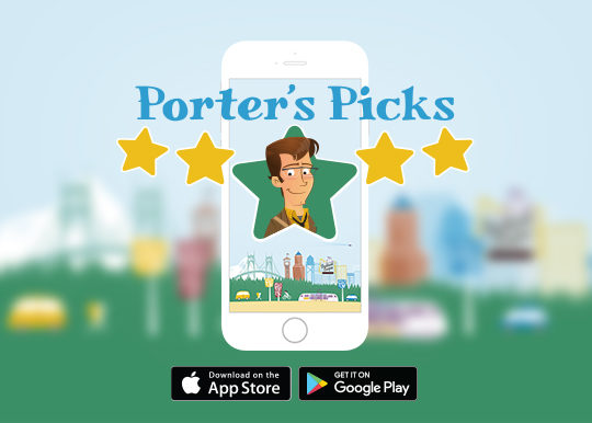 Porter's Picks available in the App Store and on Google Play