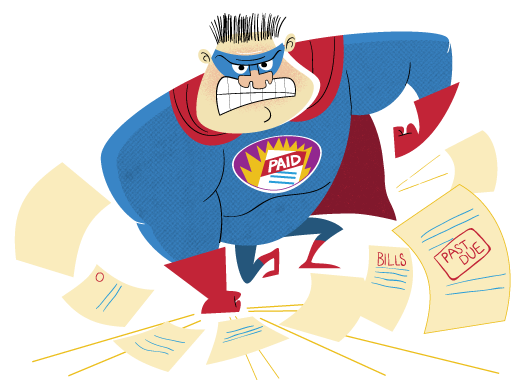 Superhero Debt Destroyer