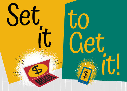 Set it to get it promo graphic