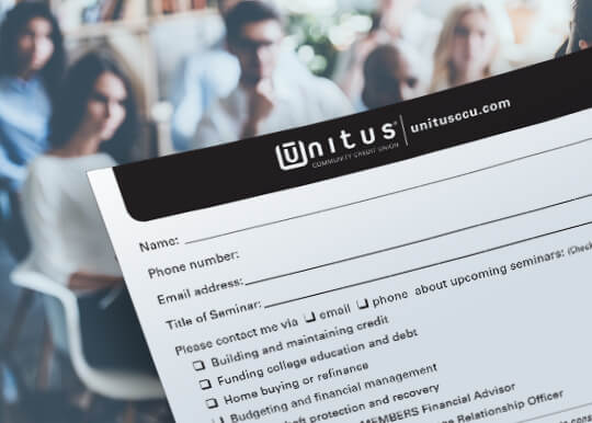 Unitus Seminar Form