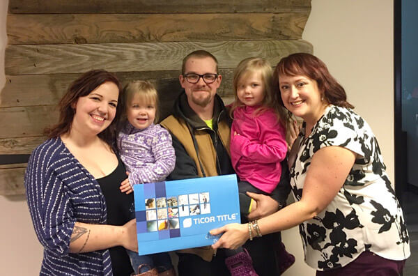 Unitus Mortgage members closing on their dream home