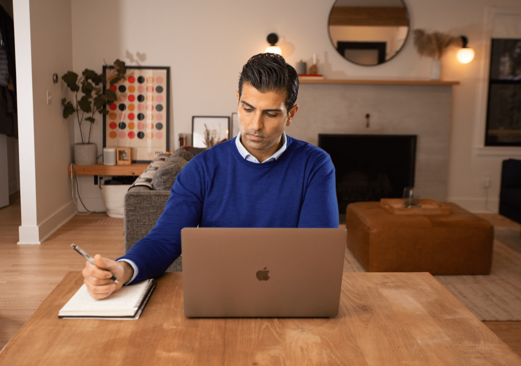 man on laptop